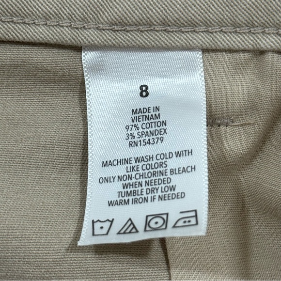 Aeropostale Tan / Khaki Mini Skirt Womens 8 - Picture 4 of 8